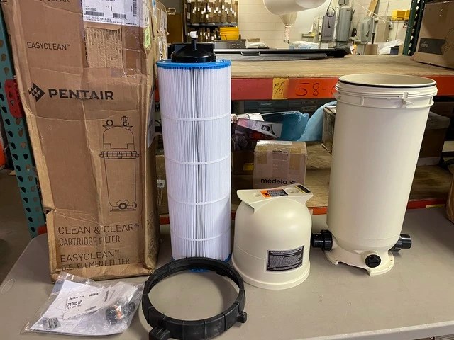 Pentair 160317 Pool and Spa Clean & Clear Cartridge Filter 150 sq. ft