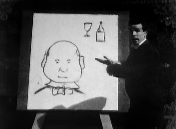 The Enchanted Drawing (1900) J. Stuart Blackton DVDRip Cinema of the World