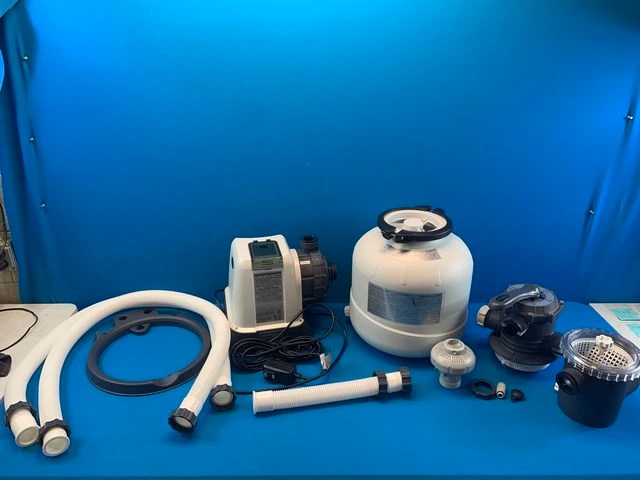 Intex 2150 GPH Krystal Clear Sand Filter Pump 26647EG For Above Ground