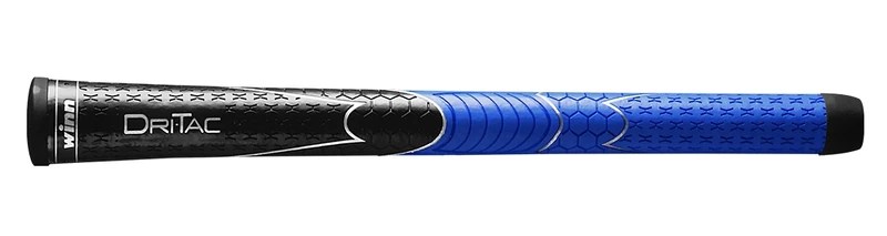 Winn Dri Tac Golf Grips Blue/black Mid Size Dritac grips1 post cost