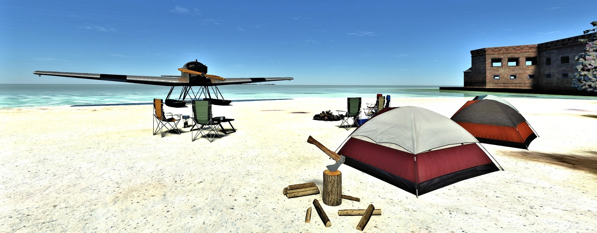 Going Camping With My Plane