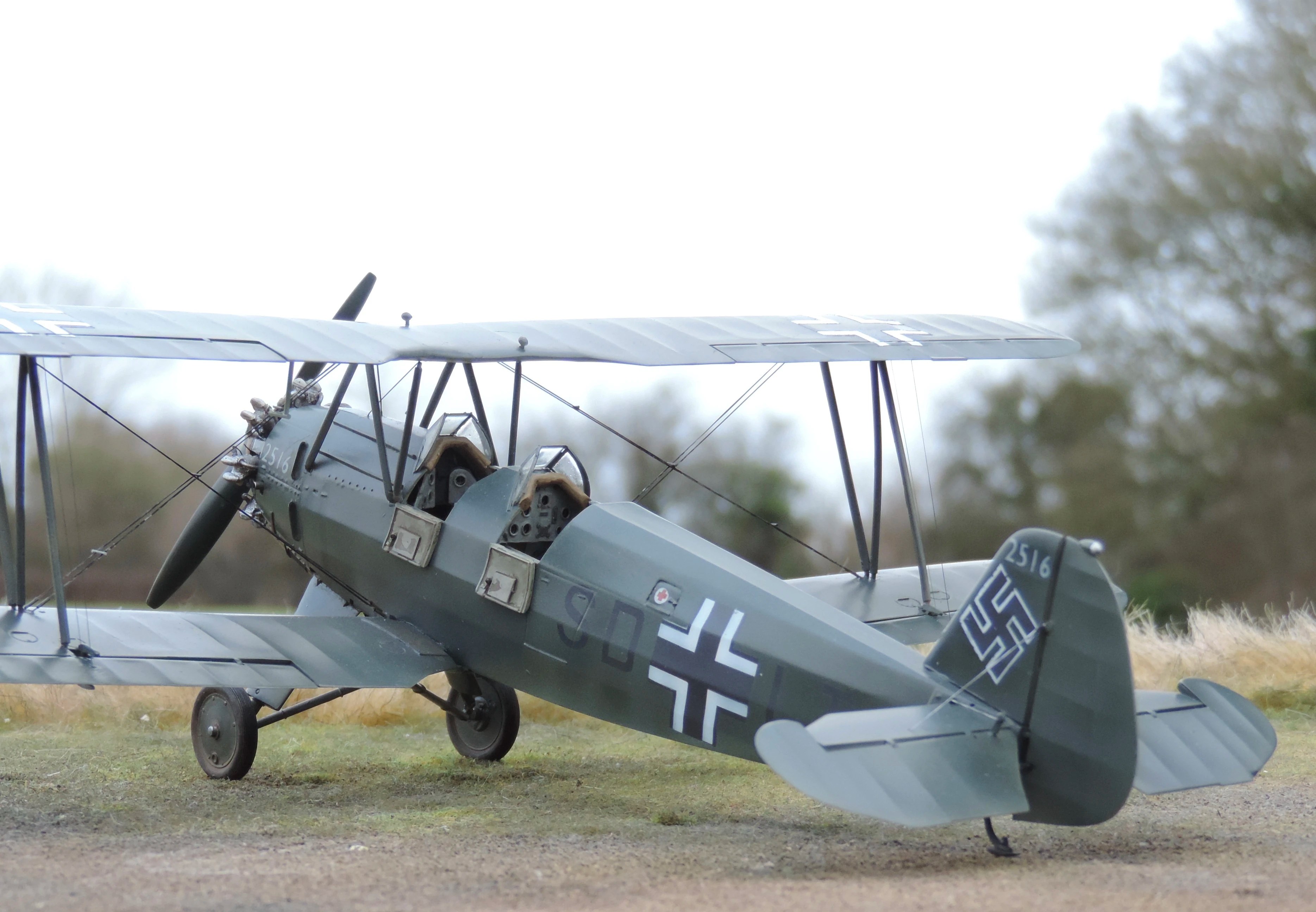 Finished Fw44 Stieglitz Ready for Inspection Large Scale Planes