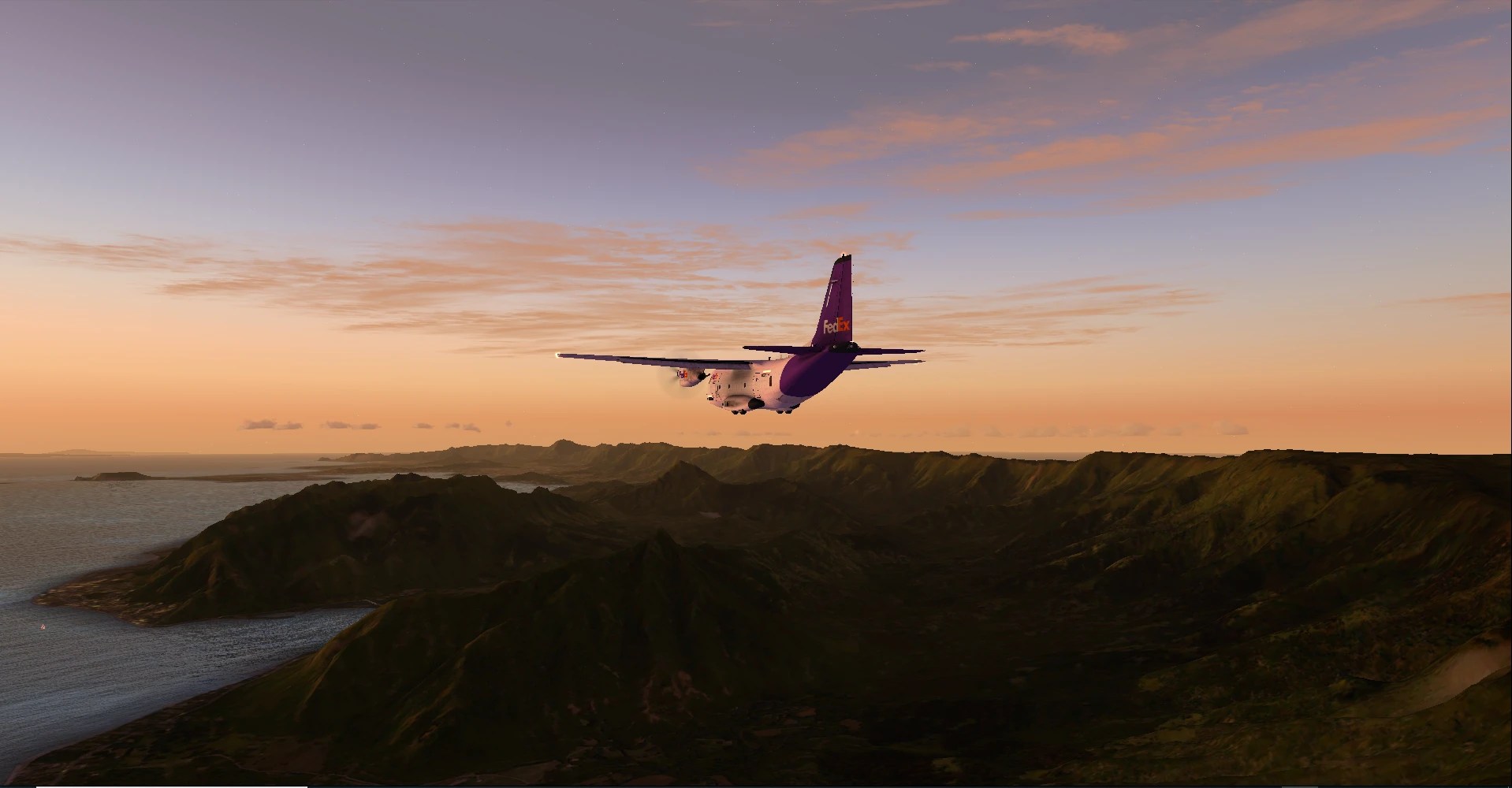 FedEx touring Hawaii island... The AVSIM Screen Shots Forum The