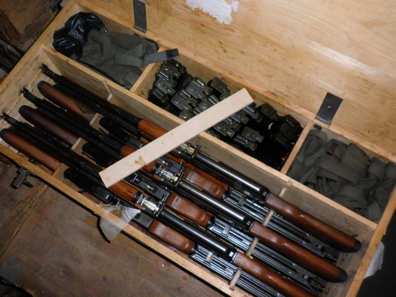 AK47 crates AK Rifles