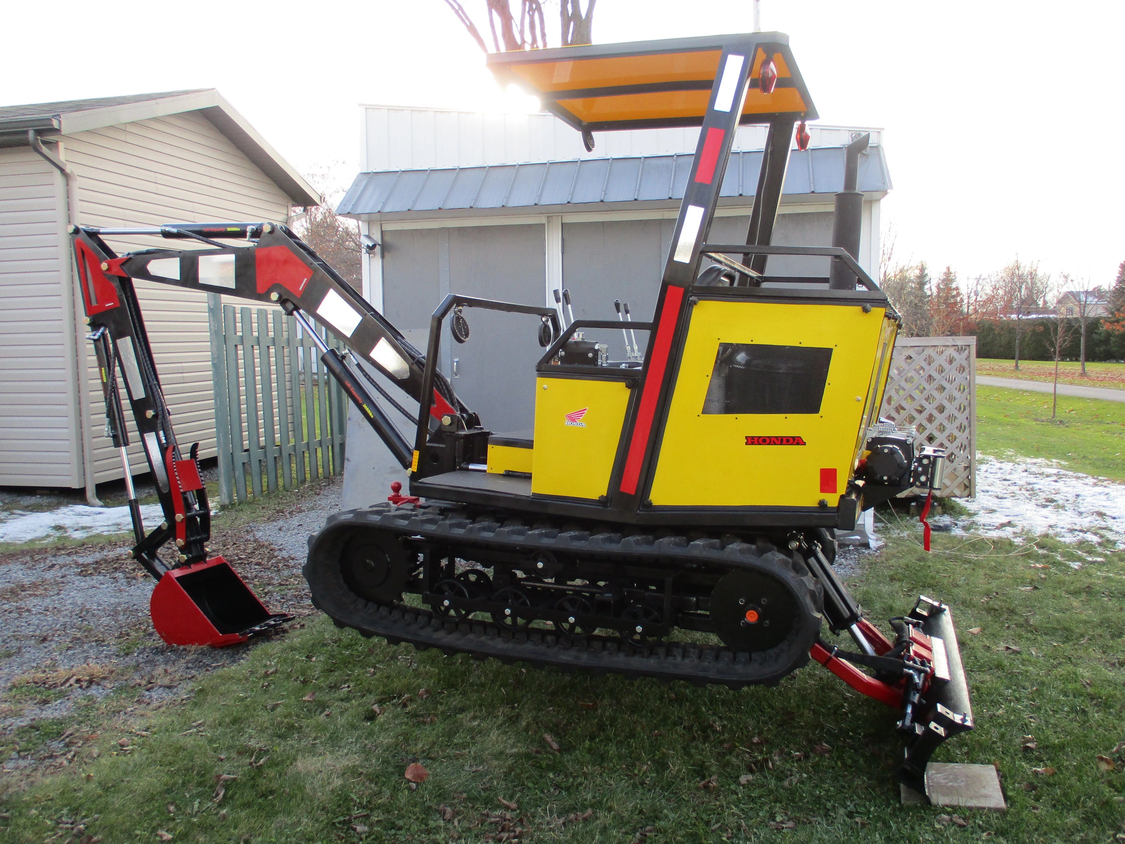 Completely homemade excavator Page 7