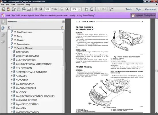 2005 Chrysler Pacifica PDF Service Repair Manuals