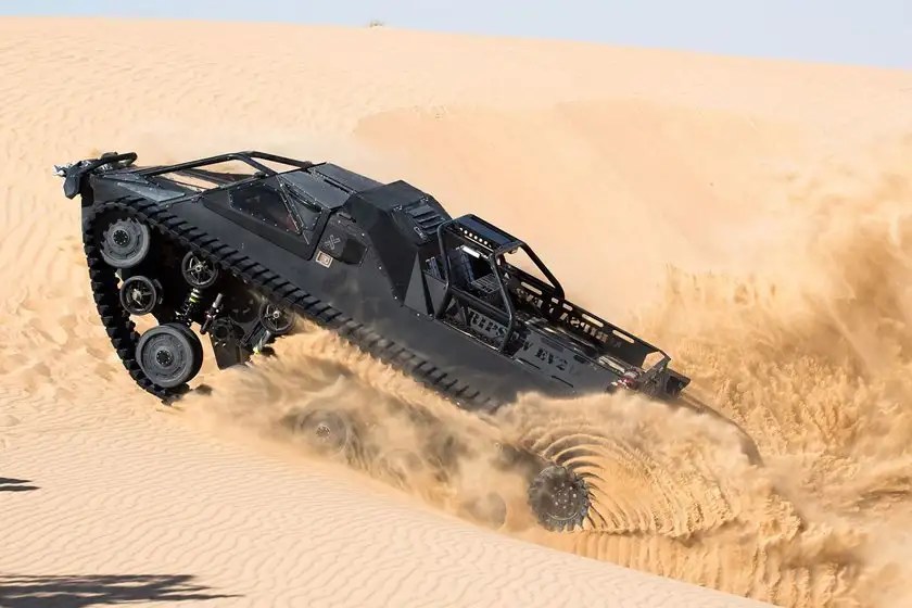 This Is Ripsaw EV2,The World’s Fastest Luxury Super Civilian Tank Car