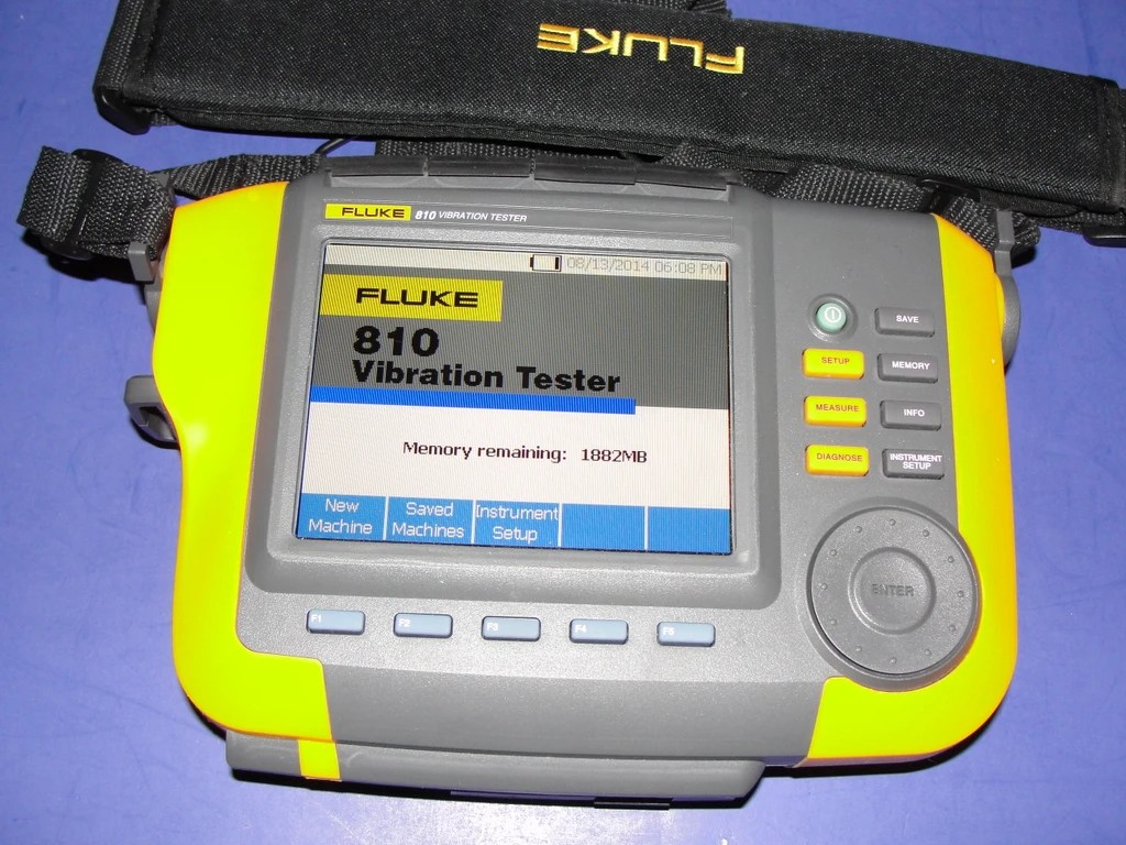 Fluke 810 Vibration Tester Meter PACKAGE! BEAUTIFUL CONDITION!