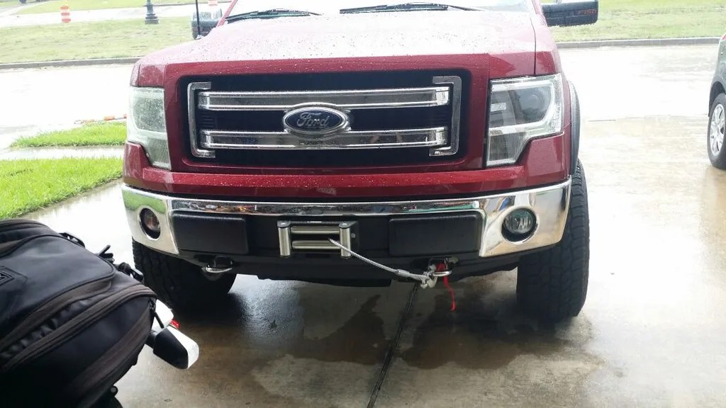 Hidden Winch Mount for 2011 Ford F150 Forum Community of Ford Truck