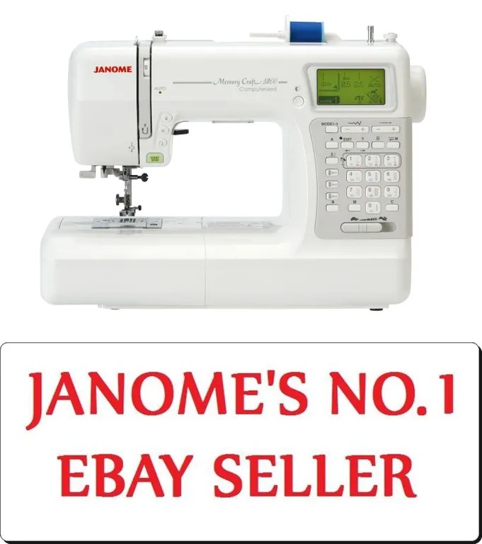 Janome MC5200 Sewing Machine Memory Craft Quilting Dressmaking