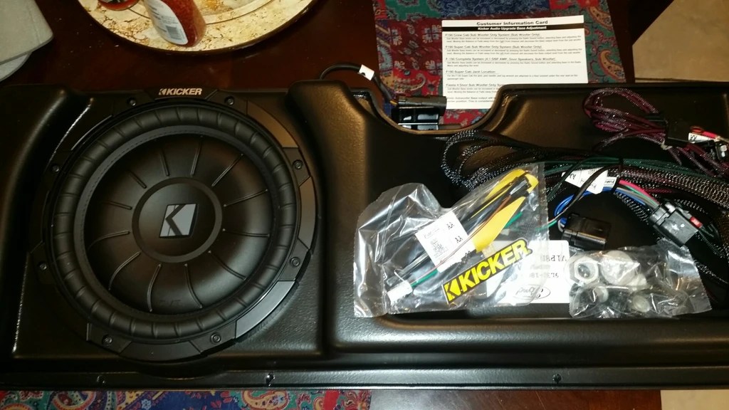 Oem "Sony" sub to XLT with "Standard" audio? Ford F150 Forum