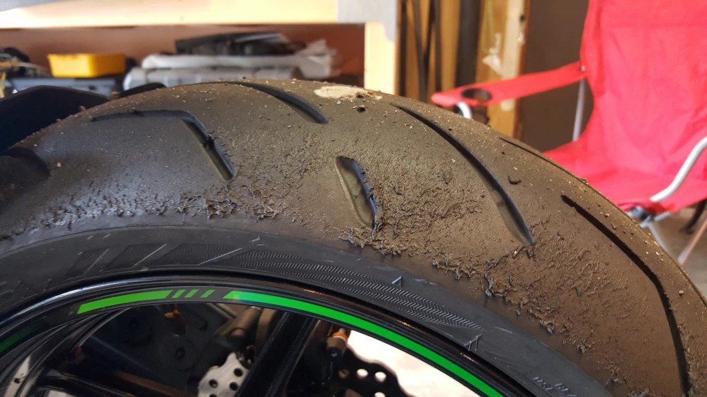 Interesting Tire wear and suspension PNW Moto