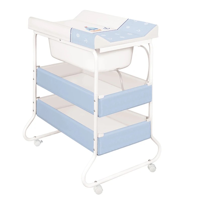 Babybadewanne mit wickeltisch Abdeckung ablauf dusche