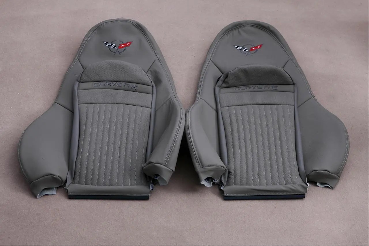 Custom Made 19972004 C5 Corvette Real Leather Seat Covers for Sport Seats