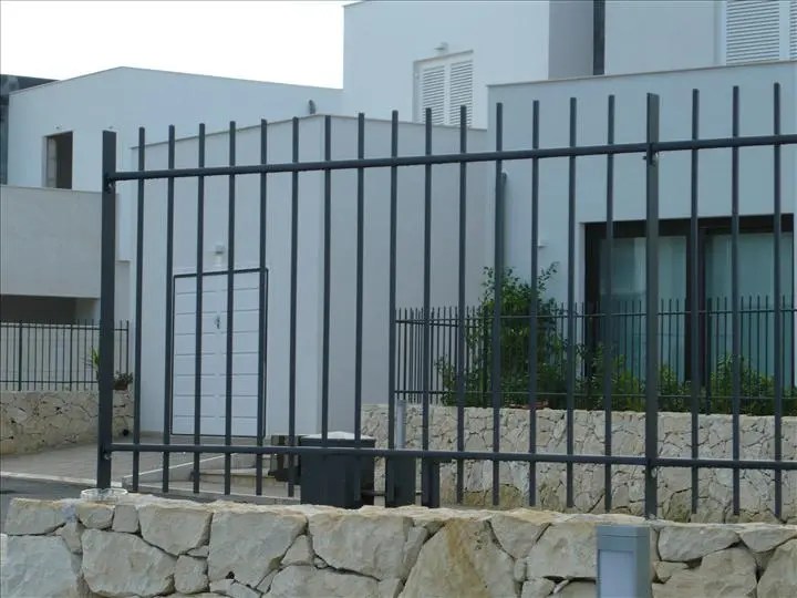 PANNELLO STANDARD RECINZIONE MODULARE PARAPETTO RINGHIERA FERRO BATTUTO