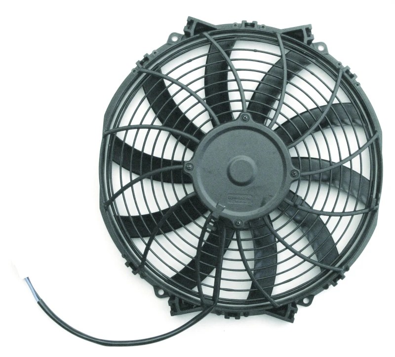 SBlade Electric Fan 12 Inch 1155 CFM Standard Connectors With Pigtail