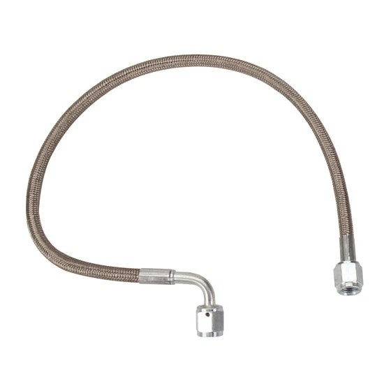 Stainless Steel Flexible Brake Line 3 An Straight / 3 An 90 Degree