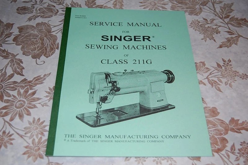 Singer 6234 Sewing Machine Service Manual BackupManuals.com