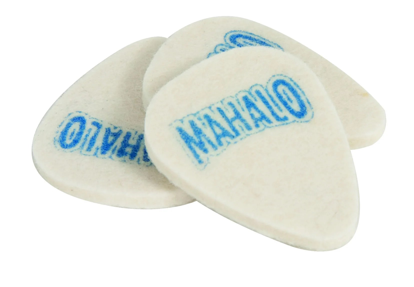 10 x New Mahalo Felt Ukulele Picks 3.2mm Uke Plectrum Pick