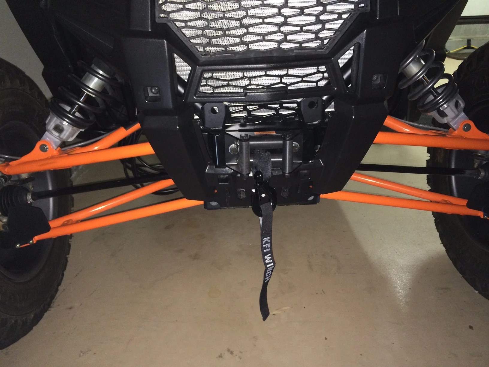 KFI winch mount, pic request Polaris RZR Forum RZR