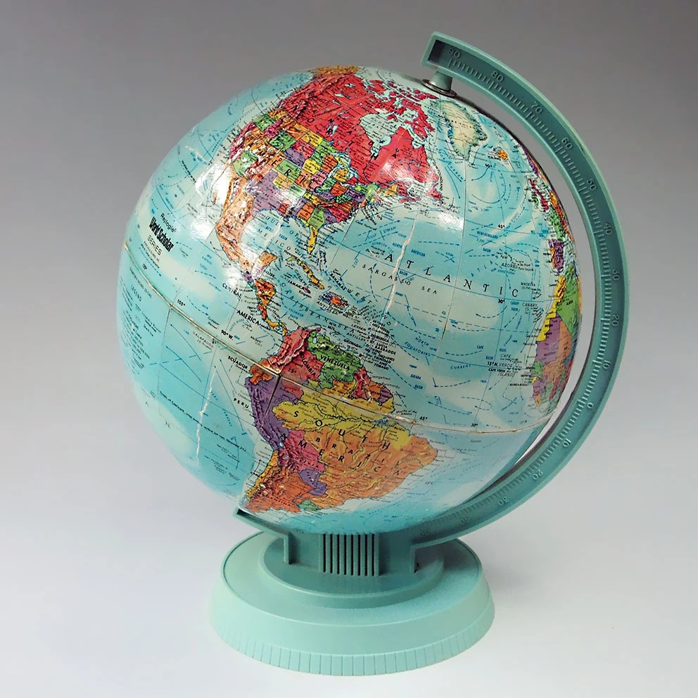 Pain Points Liés À La Conception De Globe Mappemonde GLOBE TERRESTRE MAPPEMONDE REPLOGLE VINTAGE MAP OF THE WORLD DESIGN 50