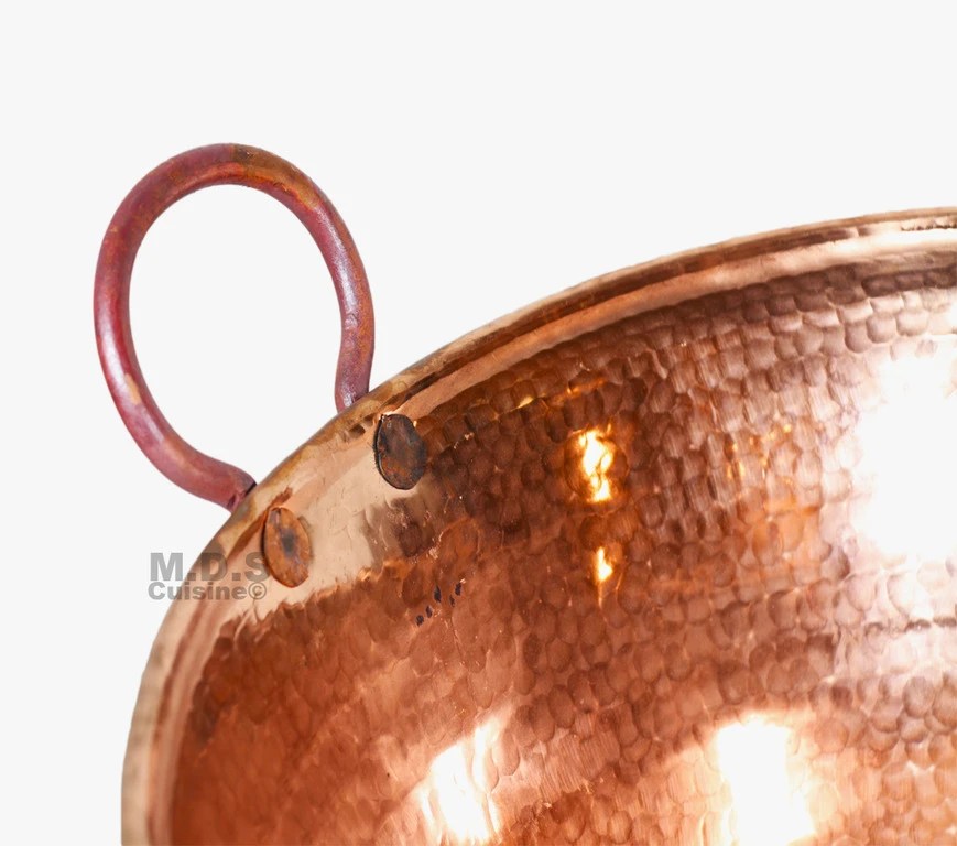 Cazo De Cobre Para Carnitas Large 18" Heavy Duty Gauge Copper 100 Made