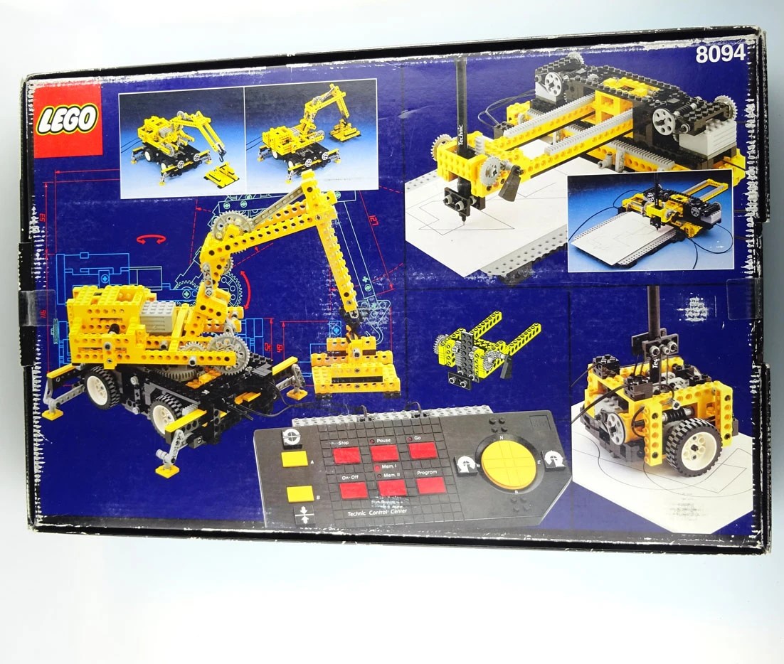 Lego Technic No 8094 Control Center von 1990 MISB unbenutzt OVP 272 eBay