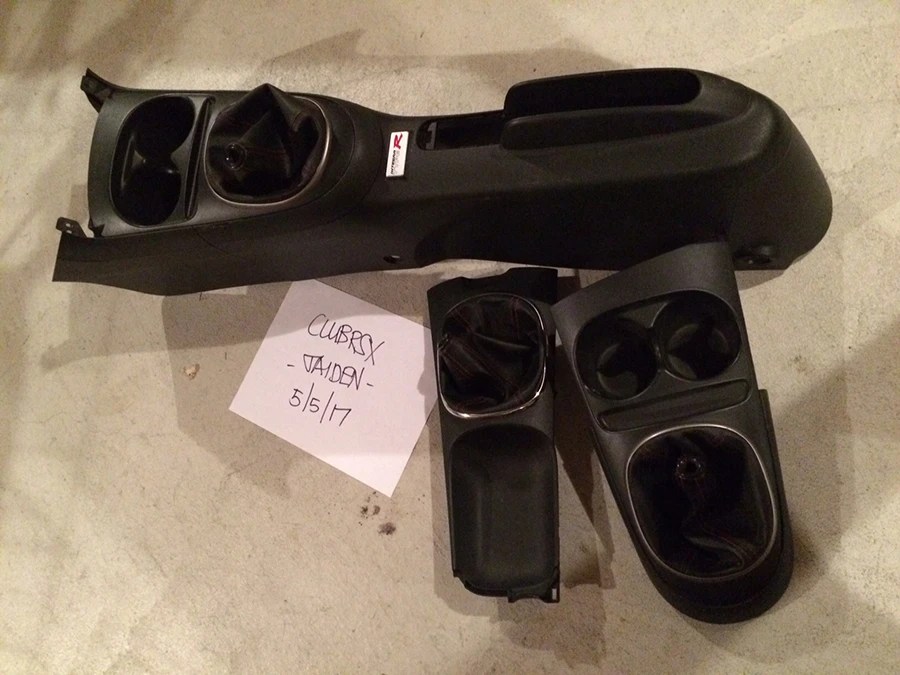 FS JDM Center Console + Mugen Rep Wing Acura RSX, ILX and Honda EP3