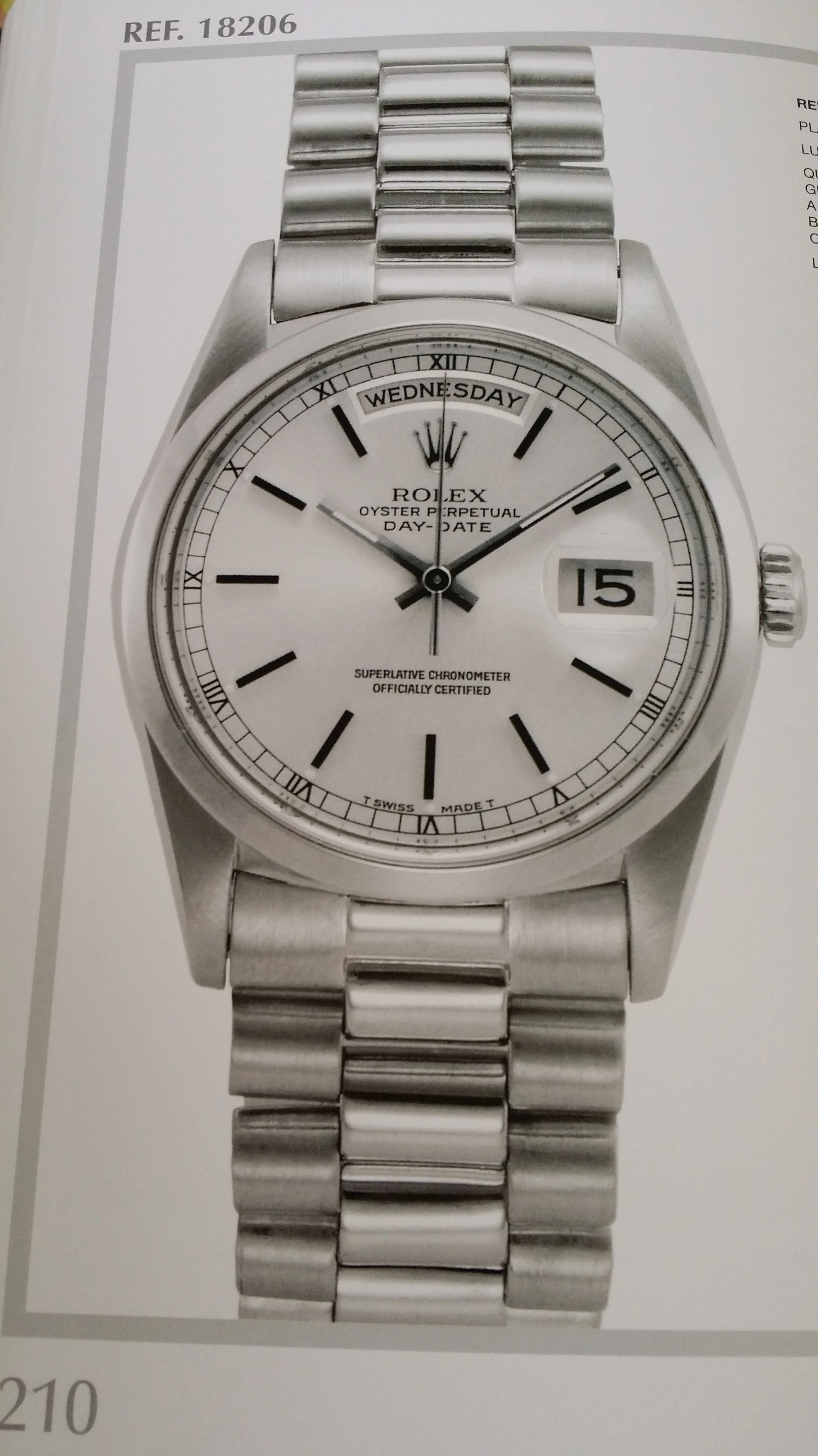 Rolex DOMED / DOME vs Fluted ? Bezel 1802 / 18206 /18208 /118206