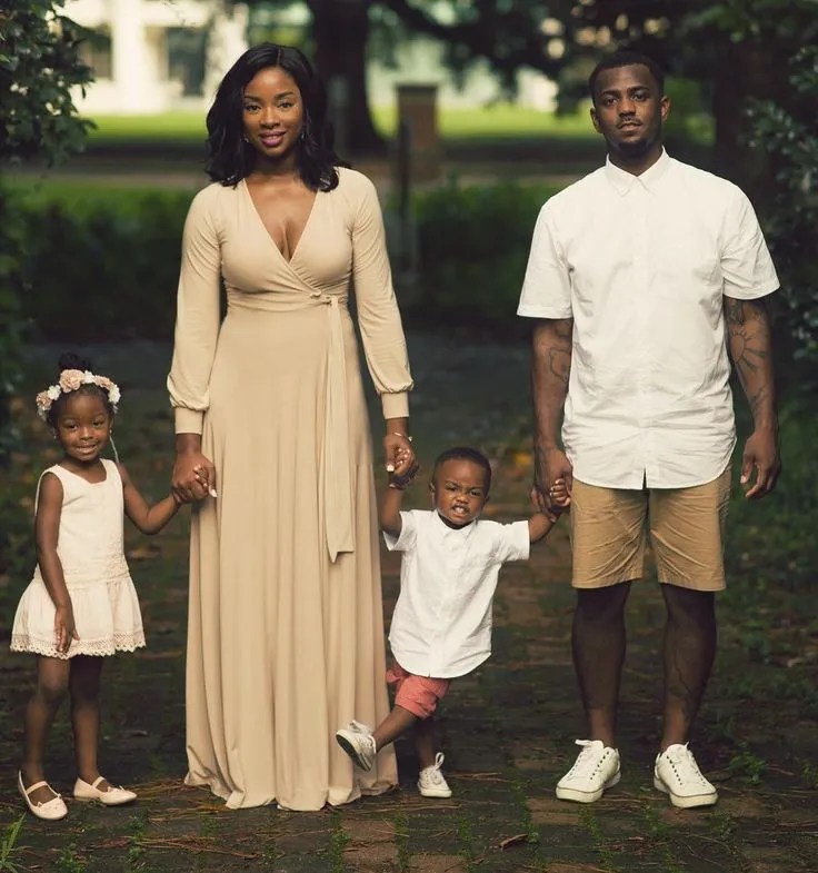 Some beautiful young black families Express Yourself