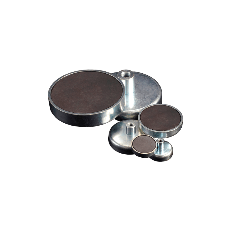 Ferrite pot with internal thread 36 x 8 x 16 x 8 mm (Ferrite