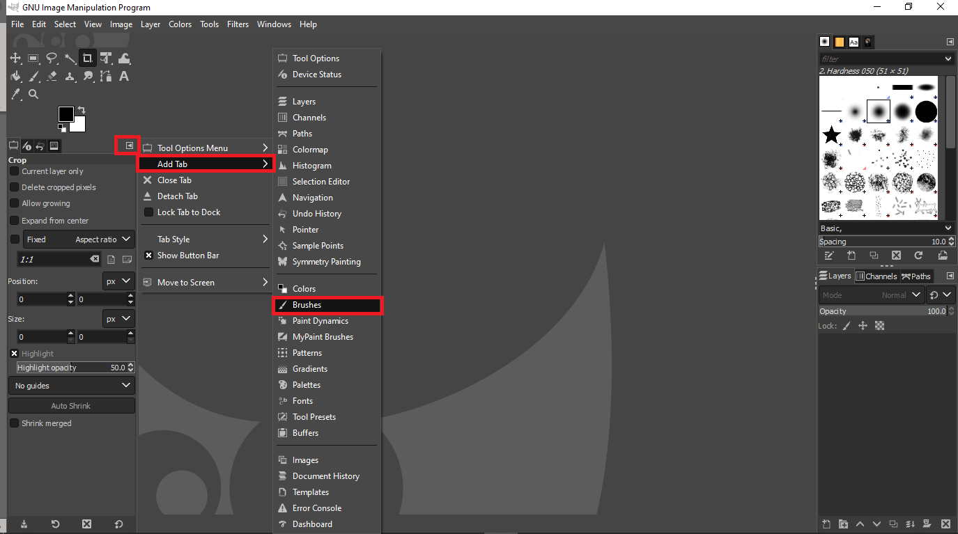 Complete Guide GIMP Brush Spacing