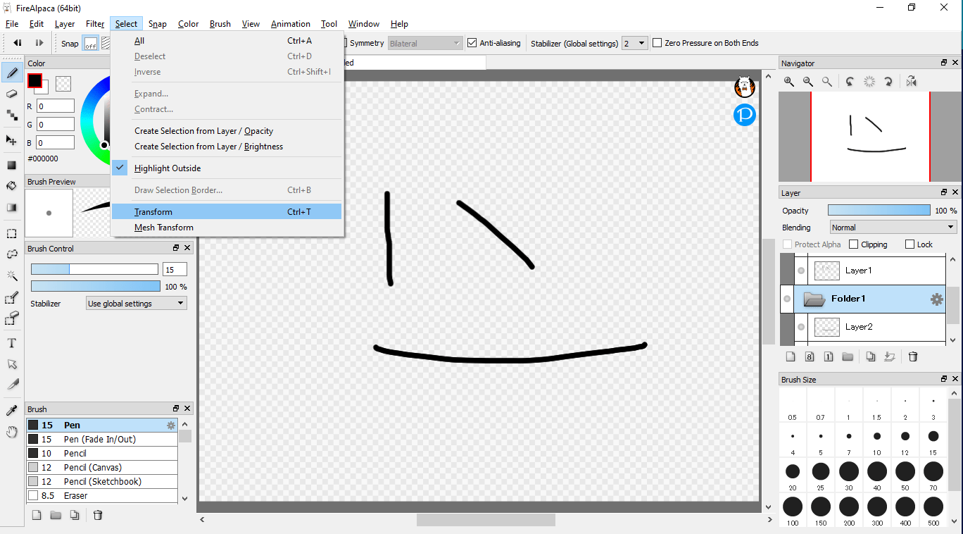 How To Merge Layers In FireAlpaca