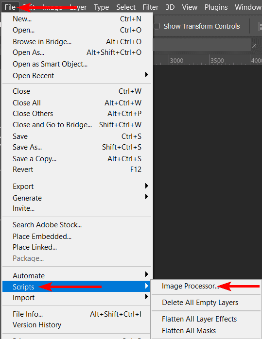 How To Batch Resize Images in Adobe