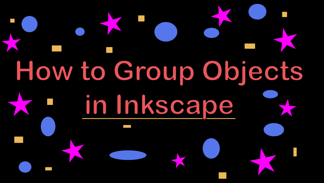 How to Group Objects in Inkscape imagy