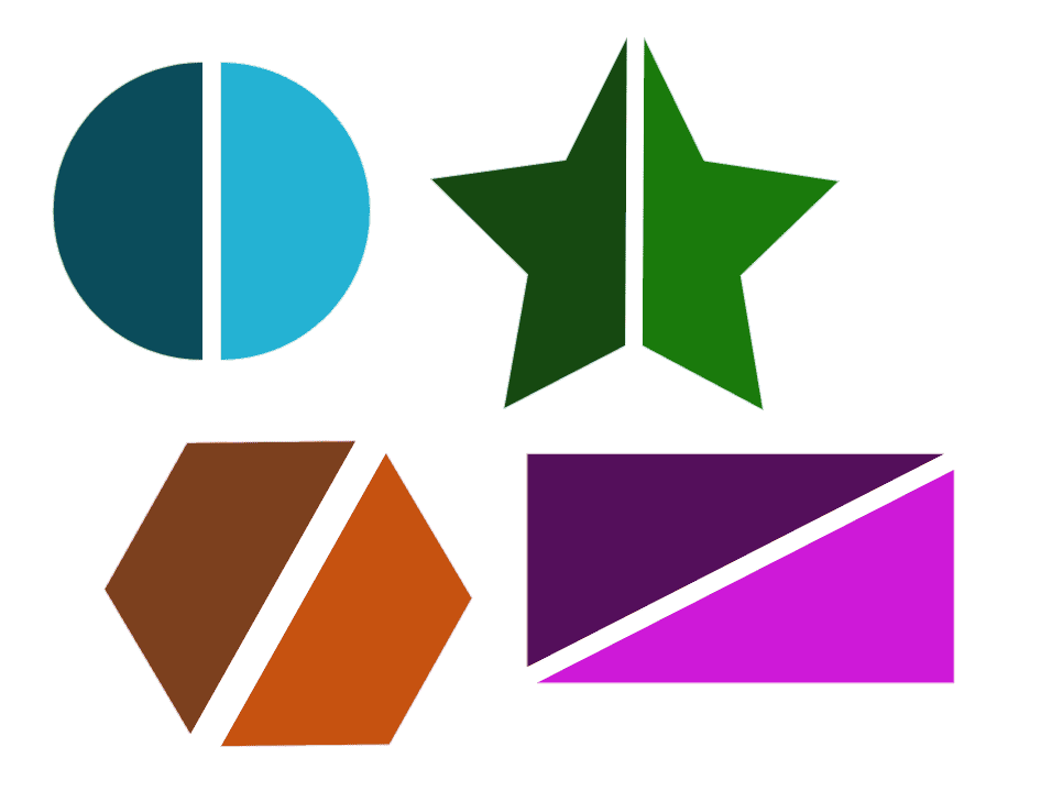 How to Cut a Shape in Half in Adobe Illustrator imagy