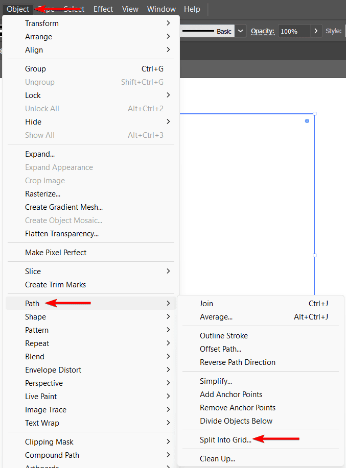 How to Create a Table in Illustrator imagy