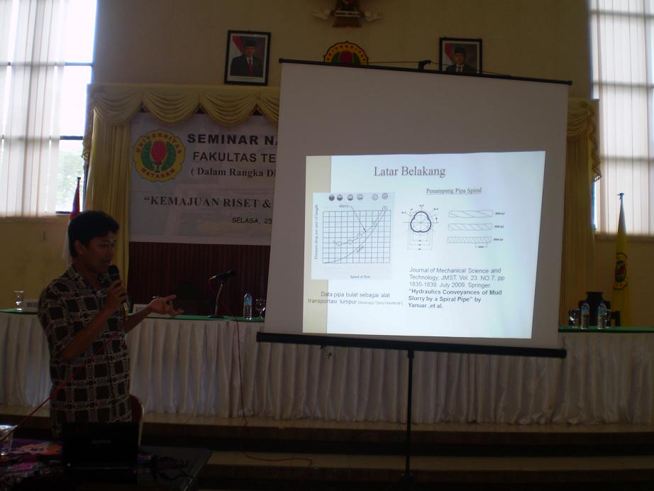 Seminar Nasional Teknik Mesin Universitas Mataram wasabi's Blog