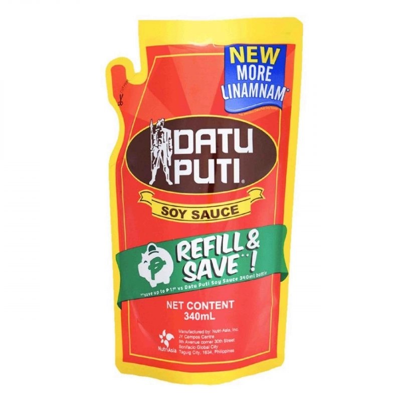 Datu Puti Soy Sauce 340mL / 24’s iMart Grocer