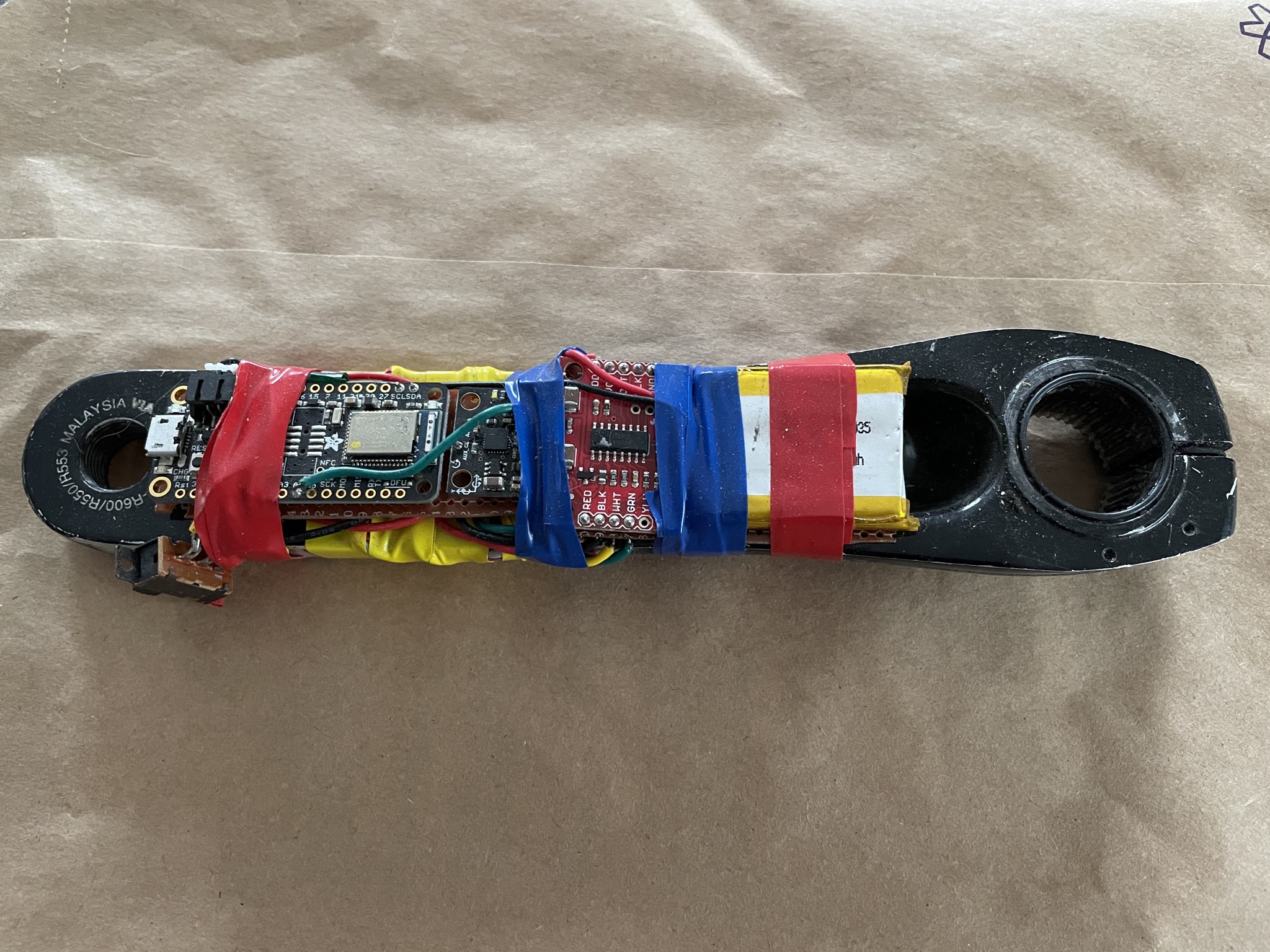 A Homemade Cycling Power Meter imateapot