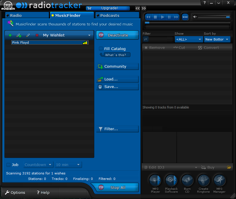 Review Audials' surprisingly good radiotracker (and the first 3