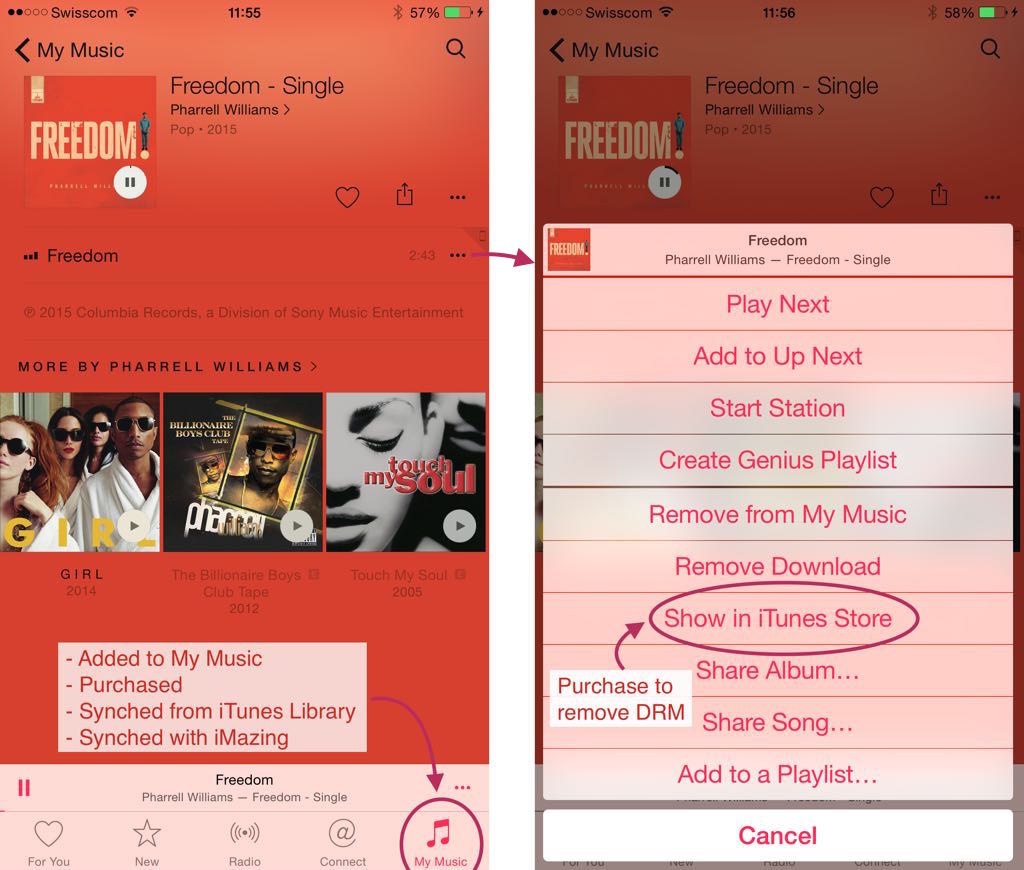 Apple Music overview, iPhoneside