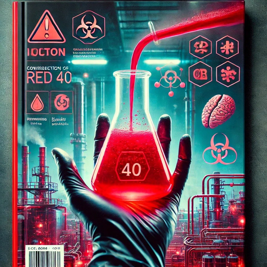 How is Red 40 made find out why this dye is harmful to health