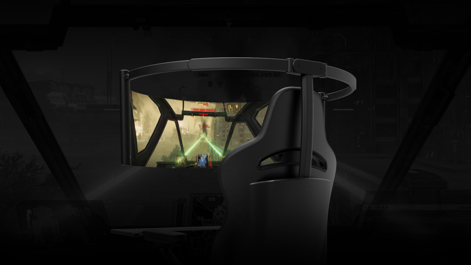 Razer Introduces NextGen Concept Gaming Chair, Project Brooklyn, at