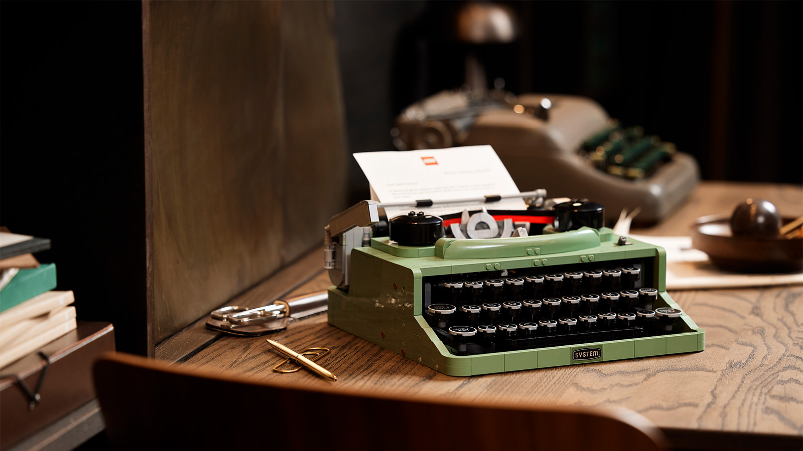 Presenting LEGO Ideas 2,079Piece Vintage Typewriter Set IMBOLDN