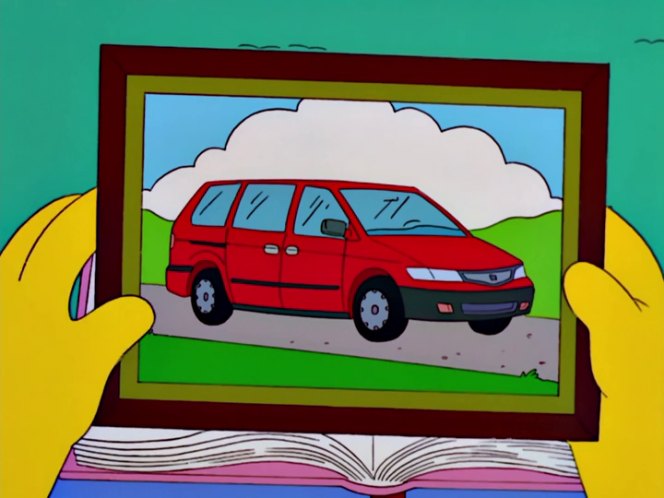1999 Honda Odyssey [RL1] in "The Simpsons, 19892020"