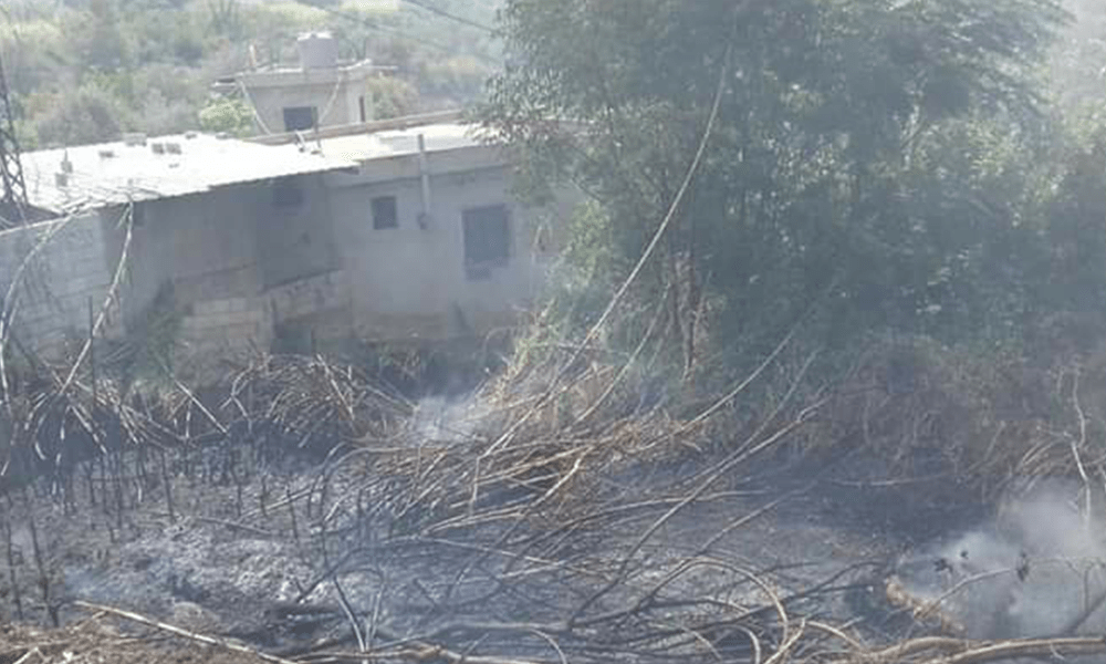 IMLebanon حرائق كبيرة في عكار