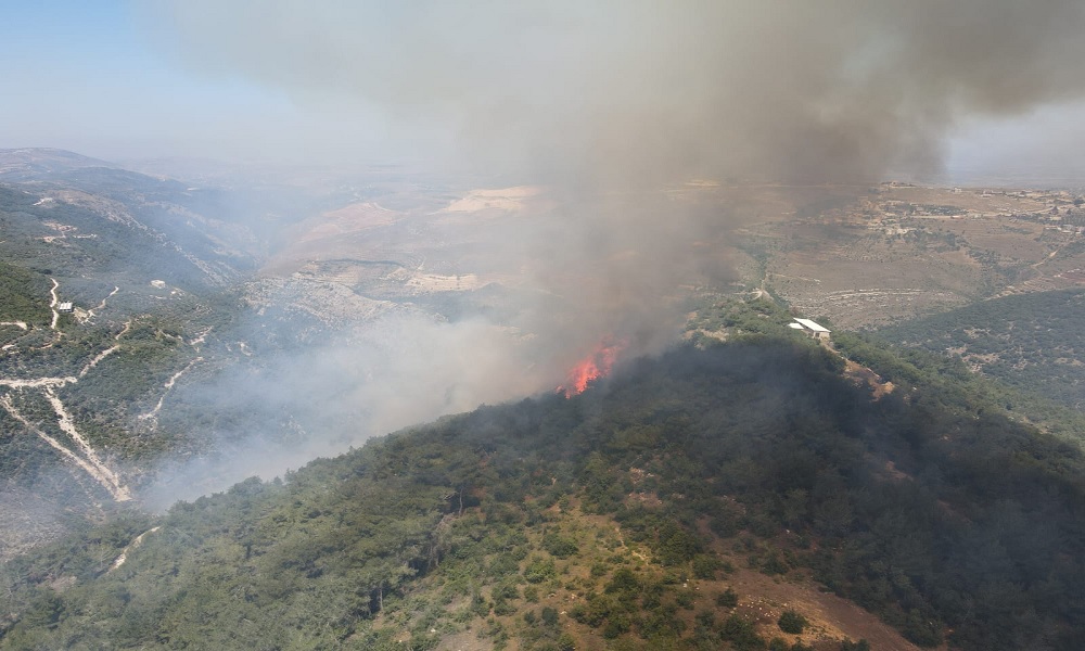 IMLebanon خروج حريق عكّار عن السيطرة!