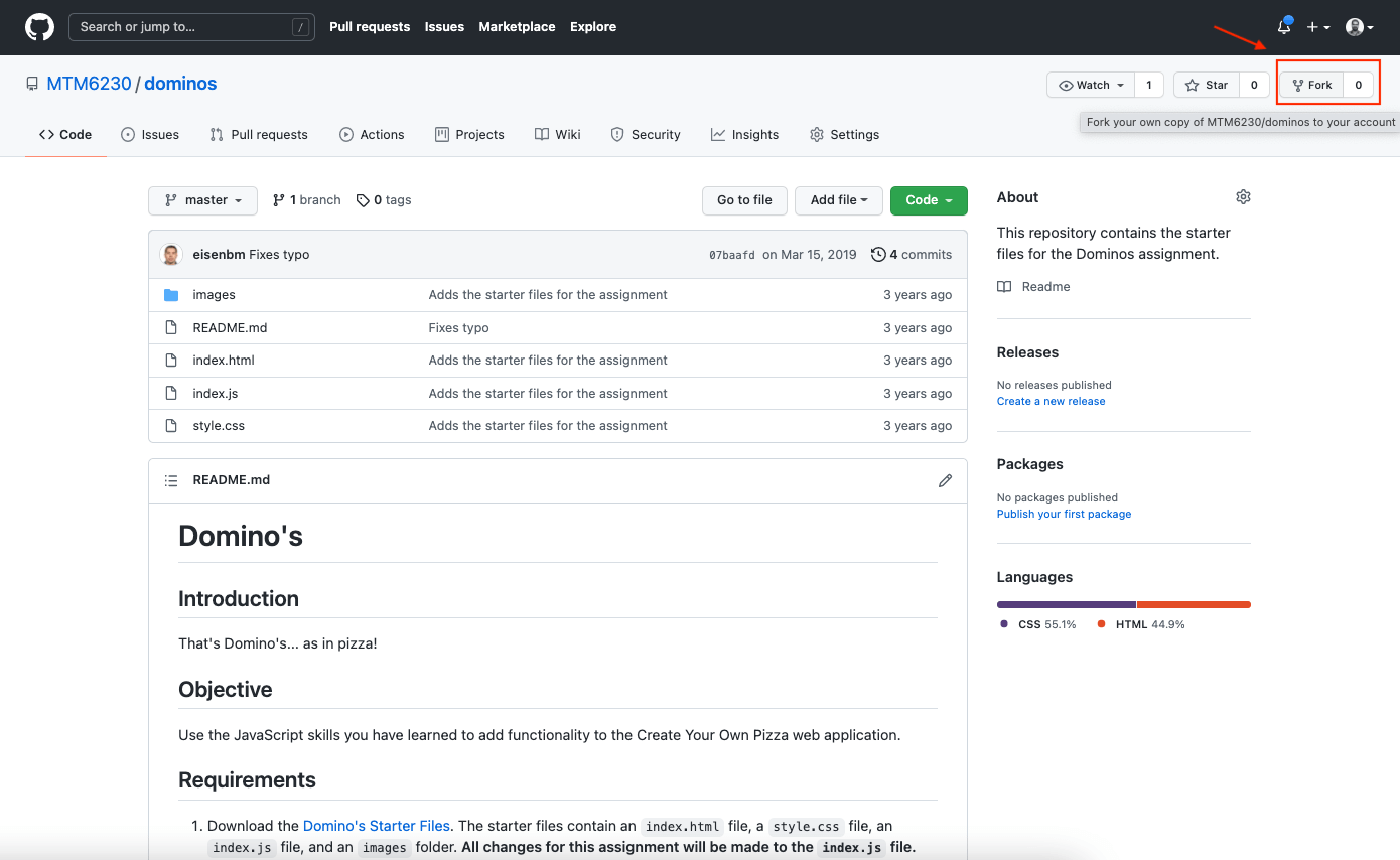 Forking a Repository on GitHub Interactive Media Design