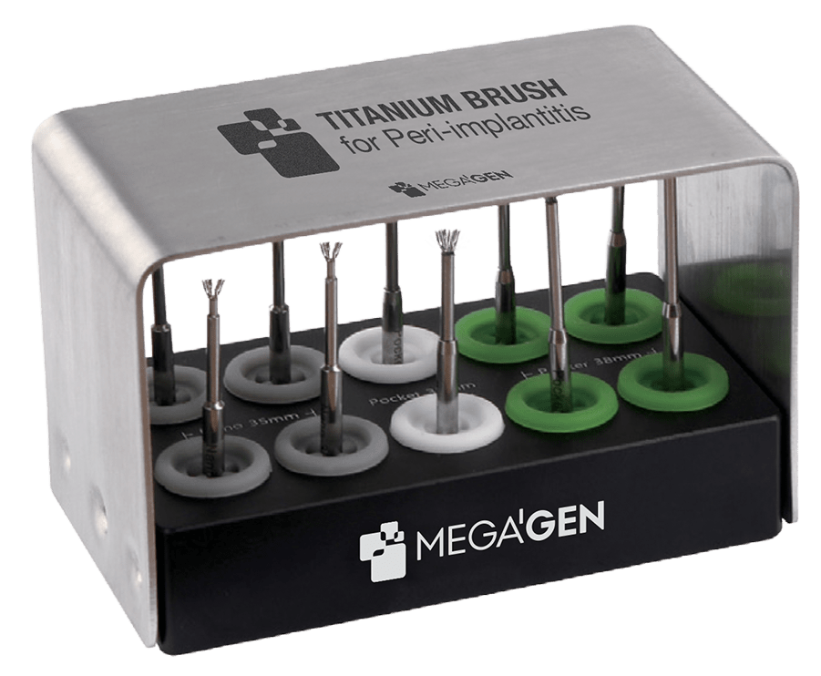 Titanium Brush Set MEGAGEN IMPLANT